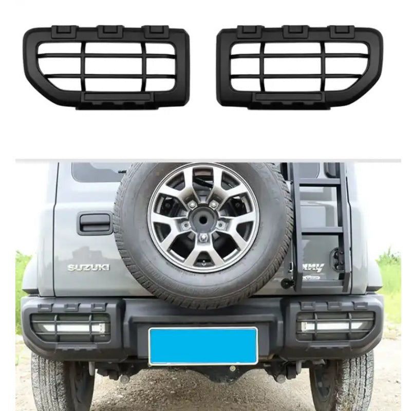 Suzuki Jimny 2018+ JB64/JB74 – Black Warrior Türgriff Abdeckung & Scheinwerfer Rahmen – Exterieur Tuning Set