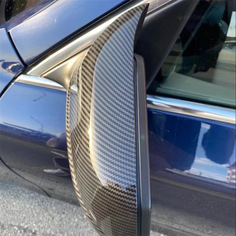 M‑Style Horn‑Design Spiegelkappen ABS für BMW 5er F10 F11 F18 2010‑2013 Außenspiegel Abdeckung Tuning