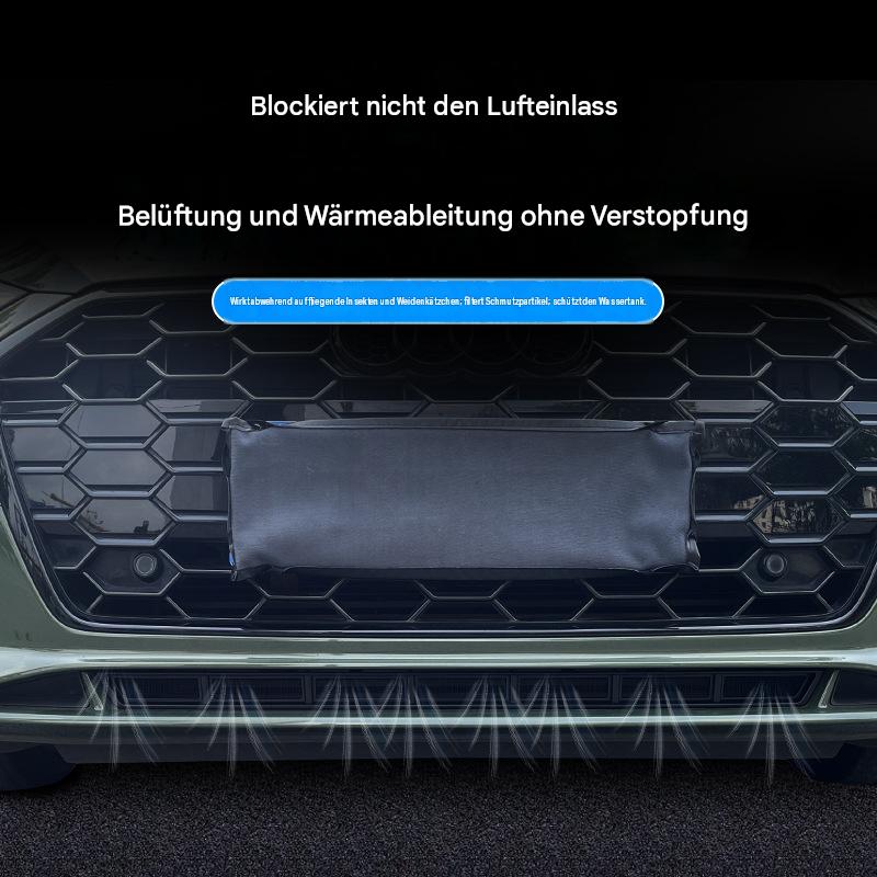 Insektenschutzgitter Kühlergrill Schutzabdeckung aus ABS + Edelstahl passend für Audi A5 S-line Dynamik Baujahre 2020–2025, Lufteinlass Schutzgitter Autozubehör