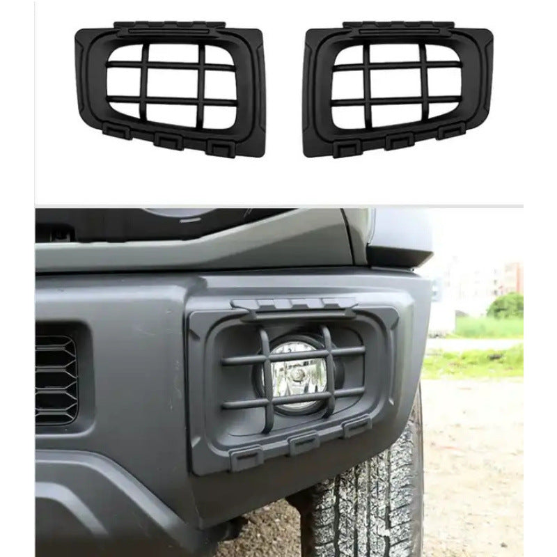 Suzuki Jimny 2018+ JB64/JB74 – Black Warrior Türgriff Abdeckung & Scheinwerfer Rahmen – Exterieur Tuning Set