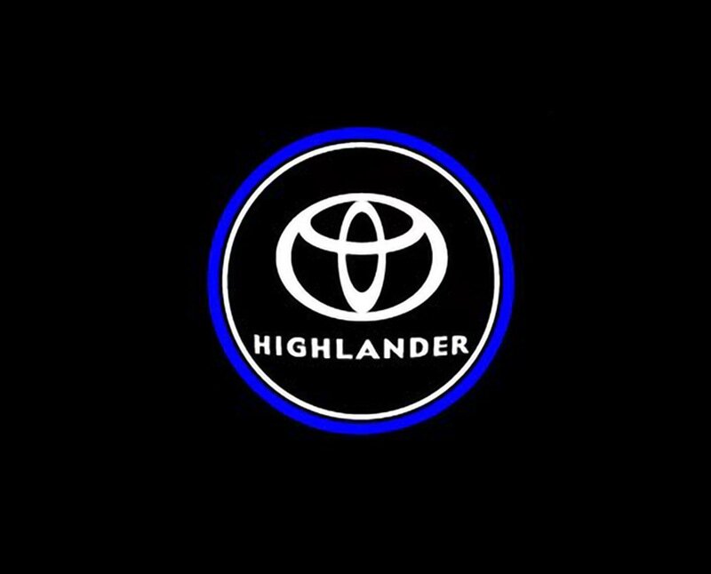 Willkommenslicht LED Türprojektor für Toyota Kompatibel mit: Camry, Crown, Harrier (Venza), Avalon, Highlander, Previa