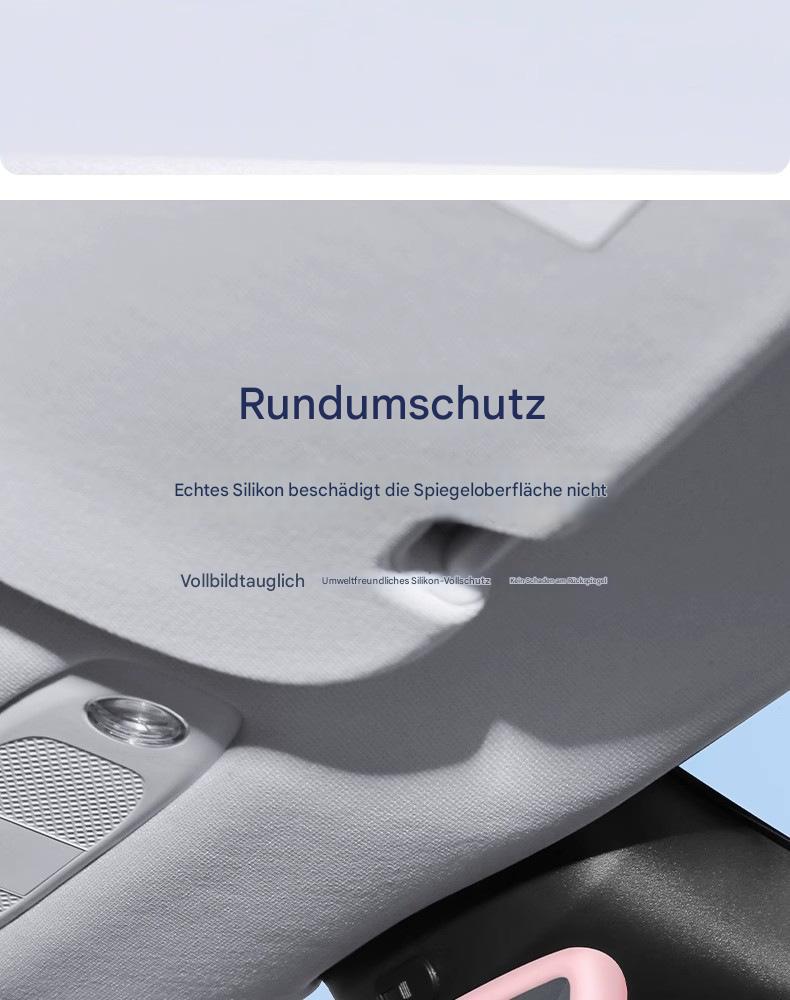 Tesla Model Y / 3 Rückspiegel Schutzabdeckung – Silikon Hülle für Innenraum, Anti-Kratz & Dekor Zubehör