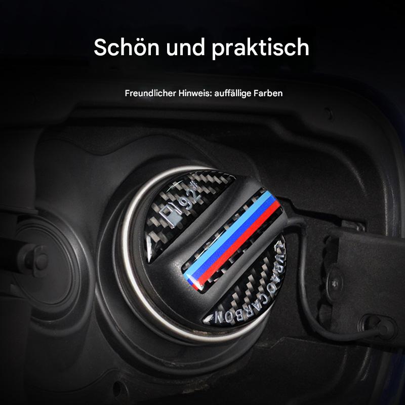 Kraftstoff Hinweis Aufkleber 92/95/98 – Carbon Tankdeckel Dekor