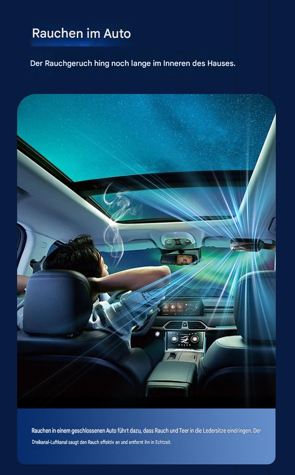 Solar Powered Car Window Exhaust Fan | Car Interior Cooling & Odor Removal Ventilator