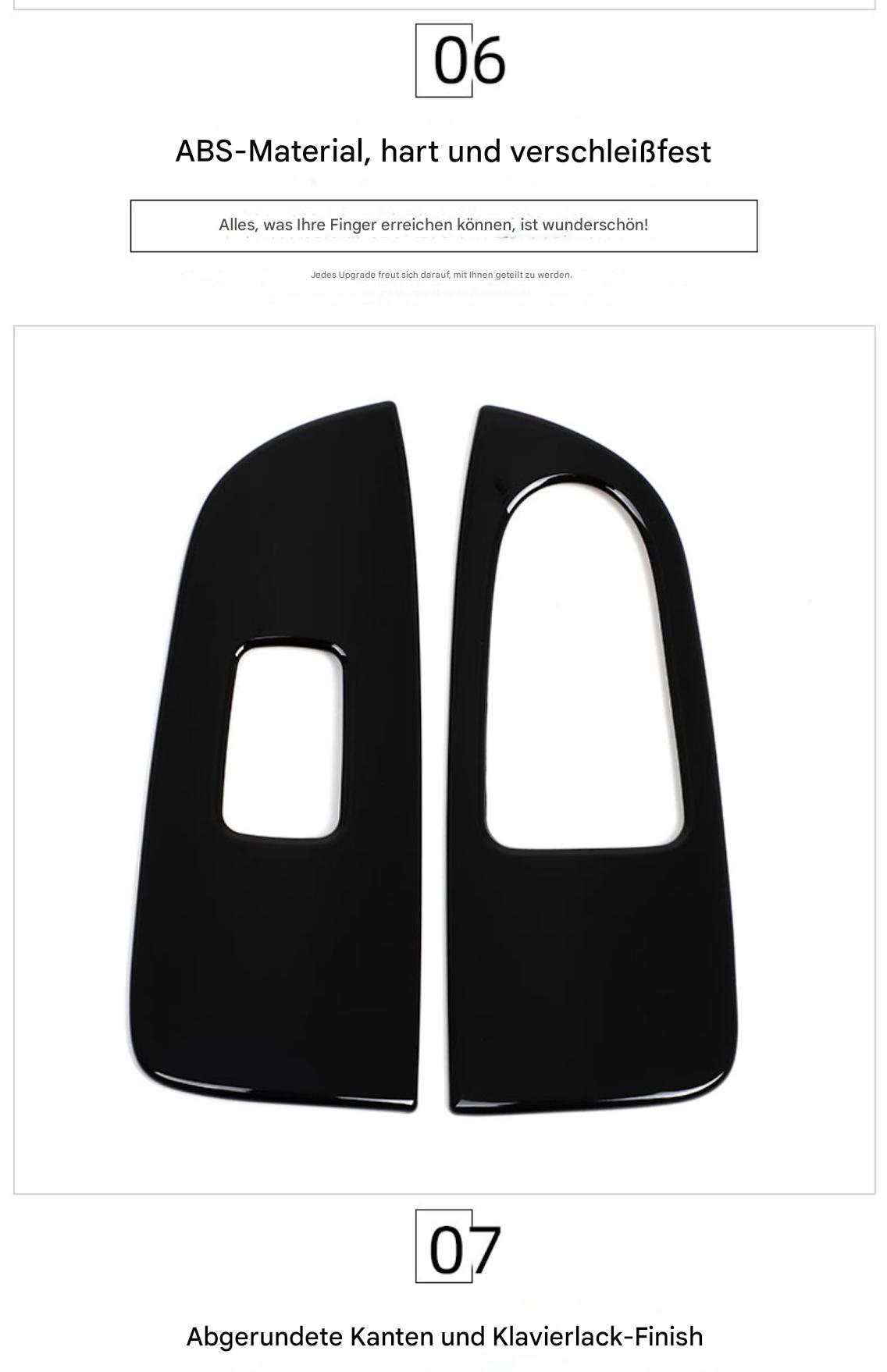 Fensterheberschalter Abdeckung für Mercedes V-Klasse V260 (2015–2022) – Interieur Zierblende aus ABS