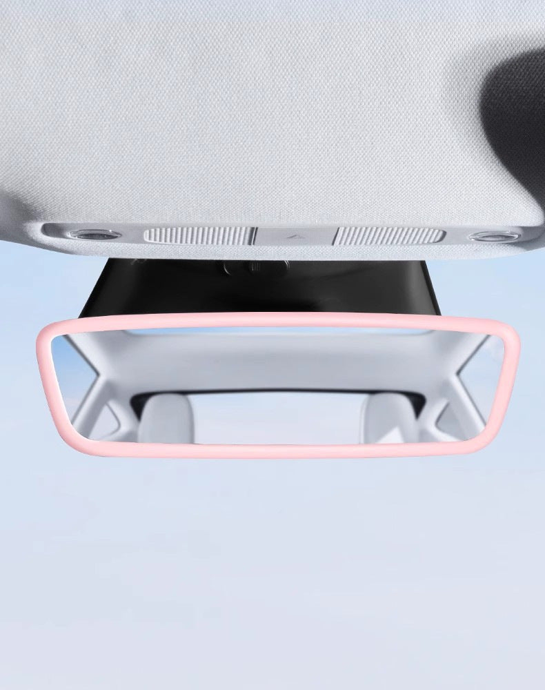 Tesla Model Y / 3 Rückspiegel Schutzabdeckung – Silikon Hülle für Innenraum, Anti-Kratz & Dekor Zubehör