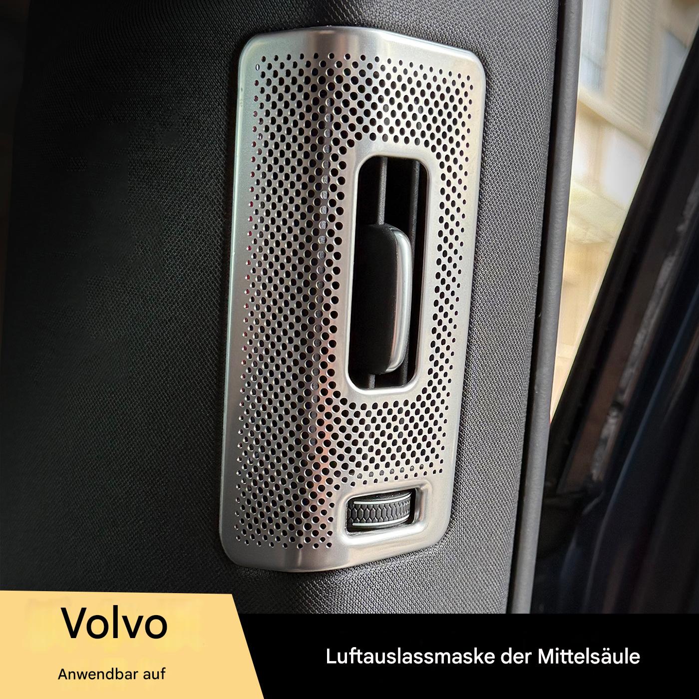 Volvo XC60/XC90/S90/V90 B-Säule Luftauslass Abdeckung – Edelstahl Schutz