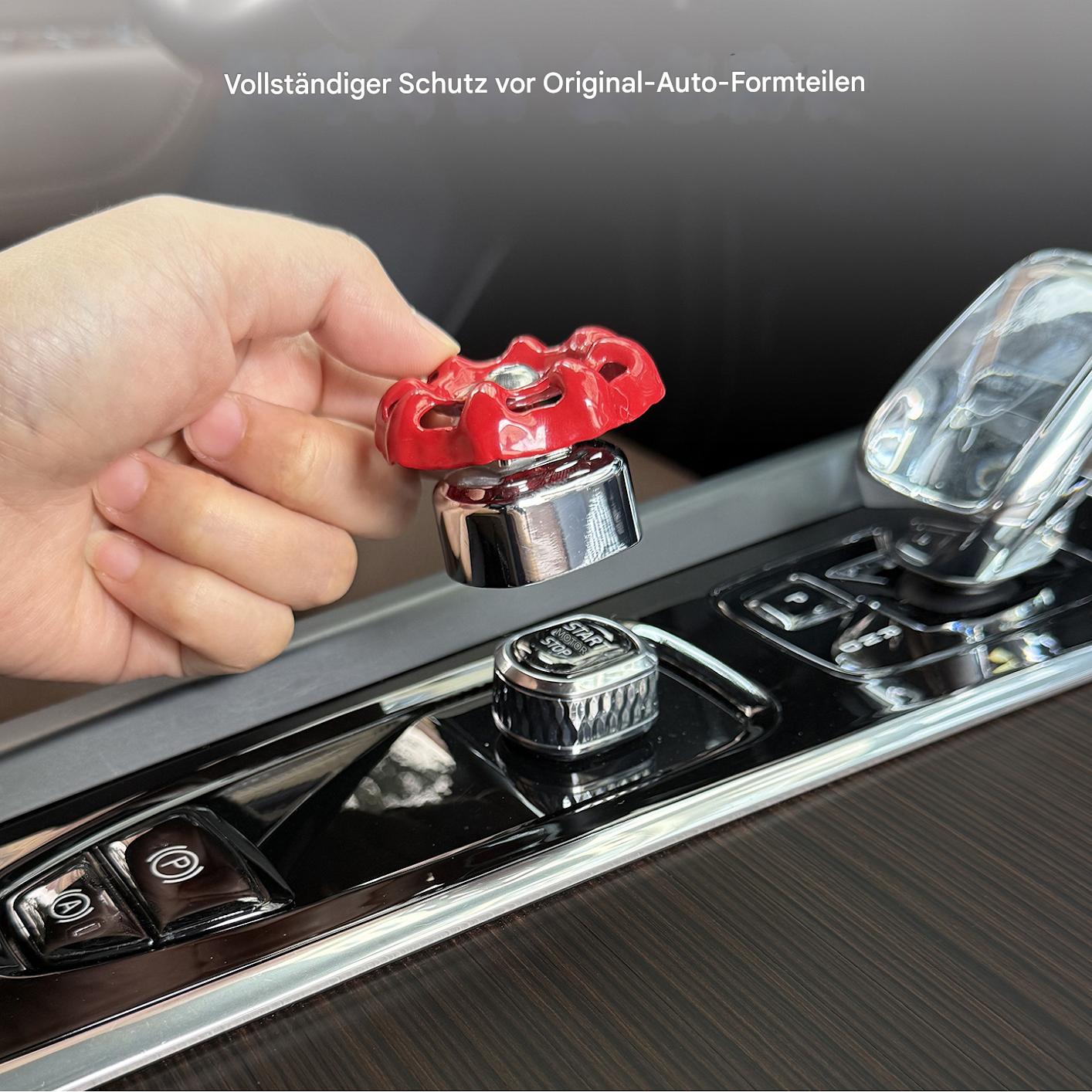 Volvo XC60/XC90/S90/S60/V60/V90 Startknopf Abdeckung – Chrom Metall Dekor