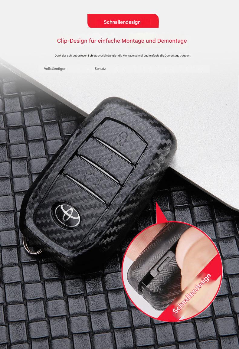 Toyota Schlüsselhülle – Schlüssel Cover für Camry, Corolla, RAV4, Highlander & mehr