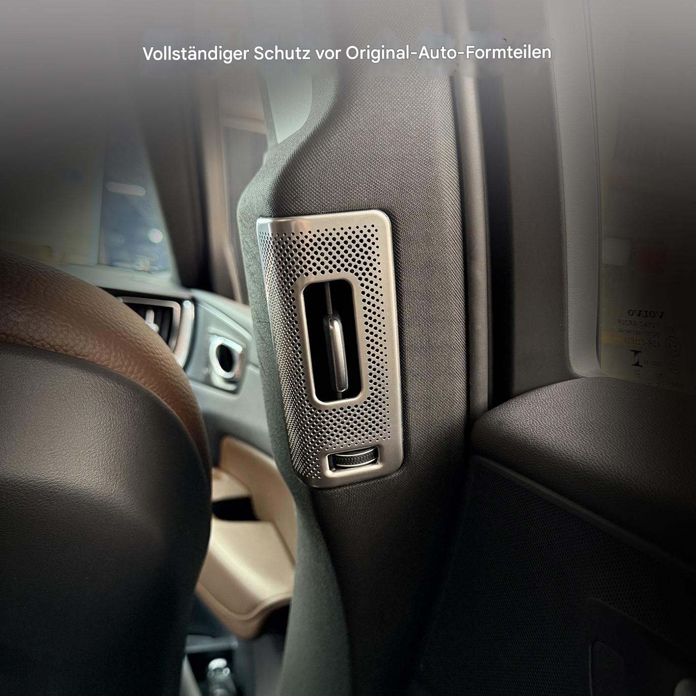 Volvo XC60/XC90/S90/V90 B-Säule Luftauslass Abdeckung – Edelstahl Schutz