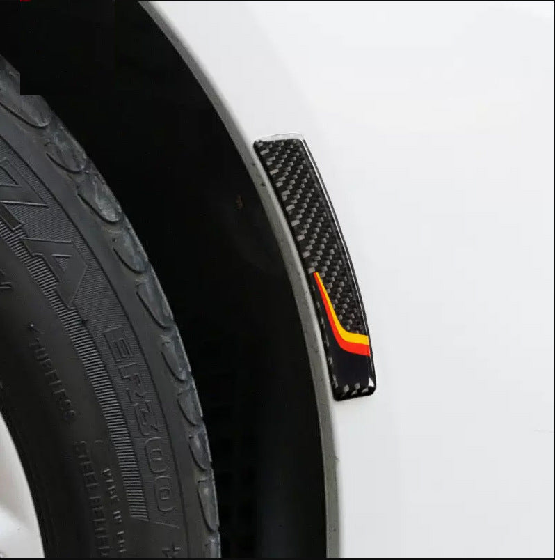 Universal Echt-Carbon Radlauf Schutzleisten – Anti-Kratzer für BMW, Mercedes, Audi