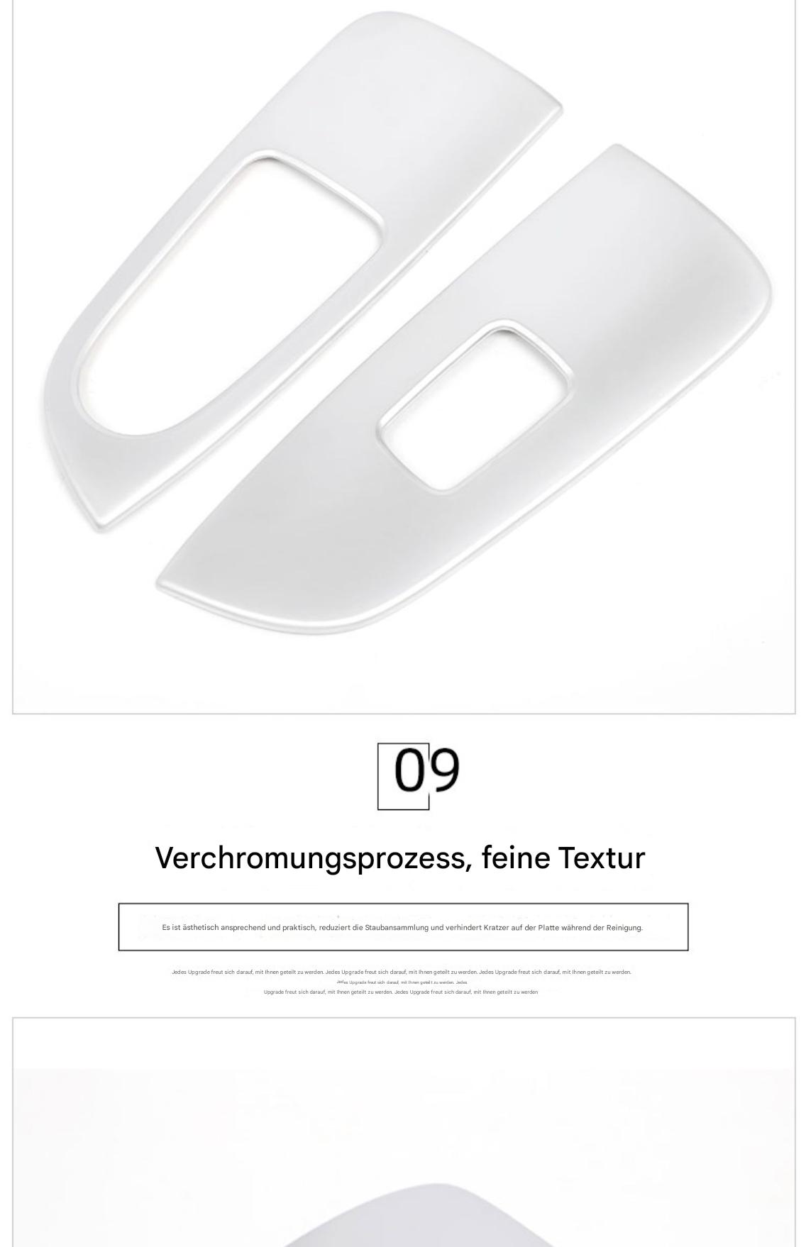 Fensterheberschalter Abdeckung für Mercedes V-Klasse V260 (2015–2022) – Interieur Zierblende aus ABS