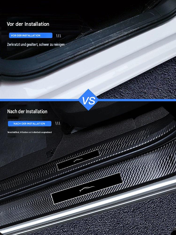 Einstiegsleisten & Türschweller-Schutz für VW Tayron 2024 – Verdicktes Mikrofaserleder, abriebfest, langlebig & umweltfreundlich