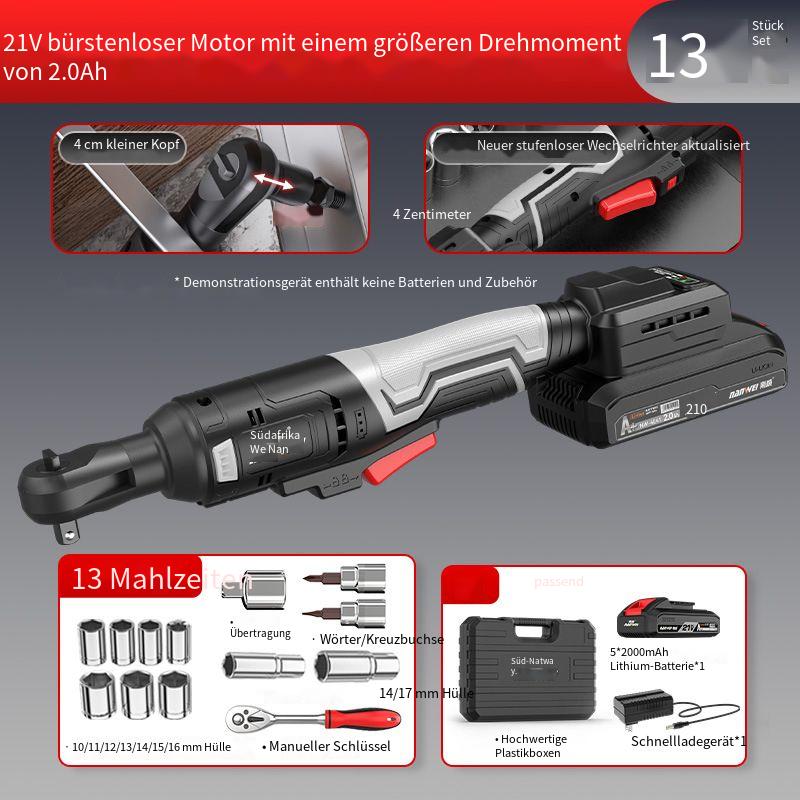 Nanwei 90° Elektrische Ratsche – Effizientes Werkzeug für KFZ- und Motorreparaturen