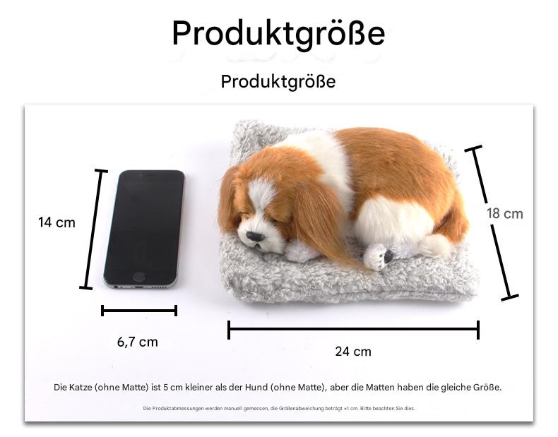 Auto Deko Katze & Hund – Aktivkohle Luftreiniger Figur für Auto Innenraum