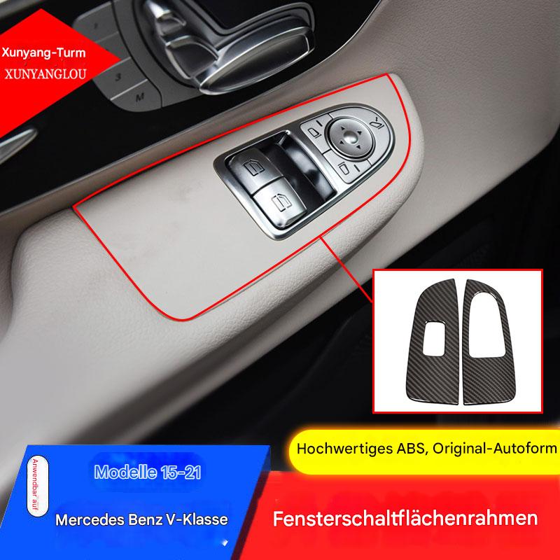 Fensterheberschalter Abdeckung für Mercedes V-Klasse V260 (2015–2022) – Interieur Zierblende aus ABS