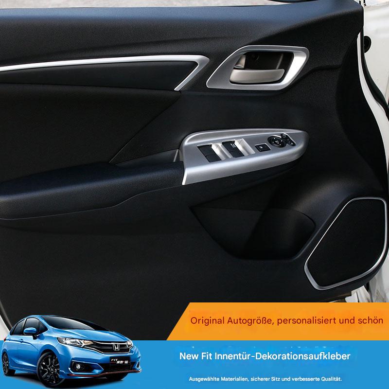 ABS Chrom Türgriffblenden für Honda Fit GK5 2014–2020 – Innenrahmenabdeckung für 3. Generation Jazz