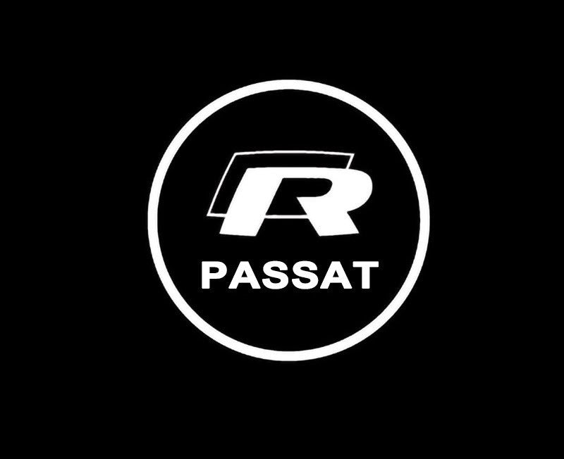 Passend für VW Passat (2012-2023) Einstiegsbeleuchtung mit Projektion.
