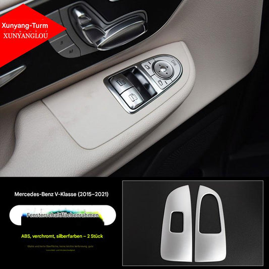Fensterheberschalter Abdeckung für Mercedes V-Klasse V260 (2015–2022) – Interieur Zierblende aus ABS