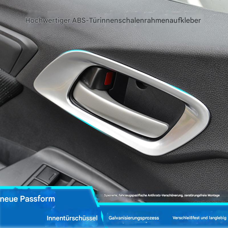 ABS Chrom Türgriffblenden für Honda Fit GK5 2014–2020 – Innenrahmenabdeckung für 3. Generation Jazz
