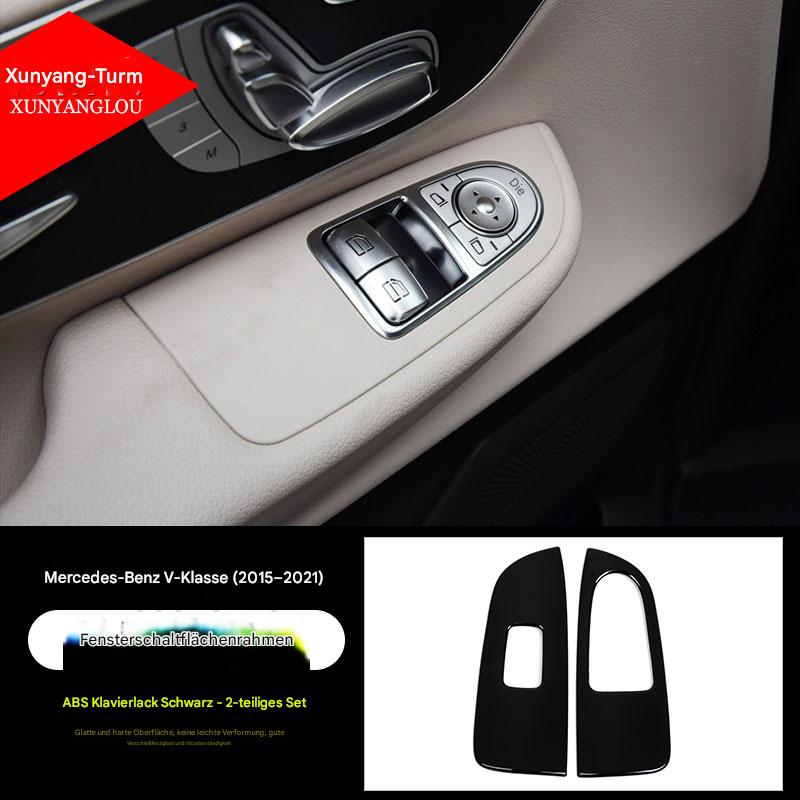 Fensterheberschalter Abdeckung für Mercedes V-Klasse V260 (2015–2022) – Interieur Zierblende aus ABS