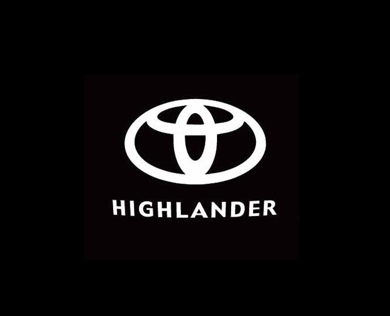 Willkommenslicht LED Türprojektor für Toyota Kompatibel mit: Camry, Crown, Harrier (Venza), Avalon, Highlander, Previa