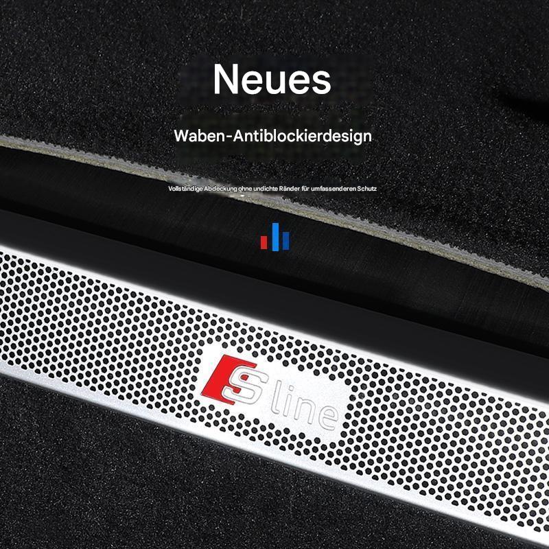 Edelstahl-Lüftungsschutz unter dem Sitz für Audi A4L/A6L/A7/A8/Q3/Q5L/Q7/Q8 – Staubschutz & Dekoration