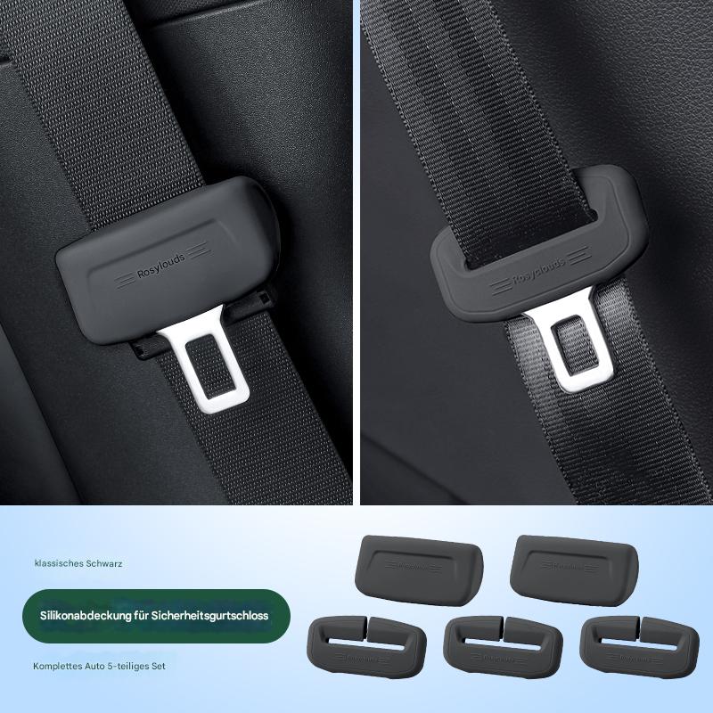 Sicherheitsgurt Steckschutz für Audi A3 A4L A5 A6L A7L Q5L  – Silikon Abdeckung Innenraum Zubehör
