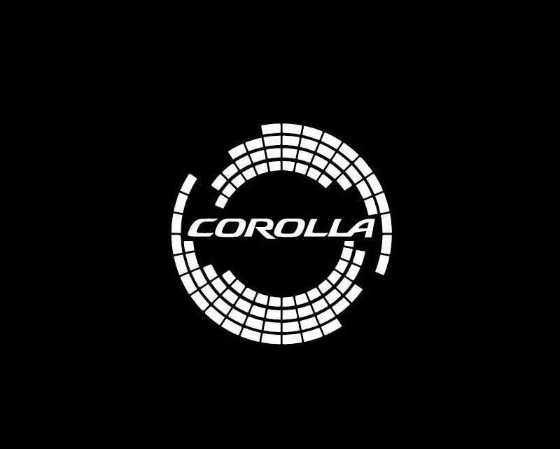 Willkommenslicht LED Türprojektor für Toyota Kompatibel mit: Camry, Crown, Harrier (Venza), Avalon, Highlander, Previa