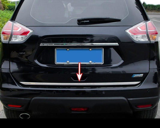 Nissan X-Trail T32 Chrom Kofferraum Gepäckraum Abdeckung Hinten Leiste