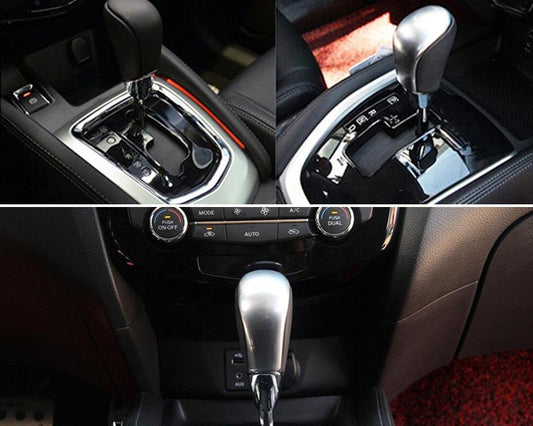 Nissan X-Trail T32 Chrom Schaltknauf Schalthebel Abdeckung für Automatik