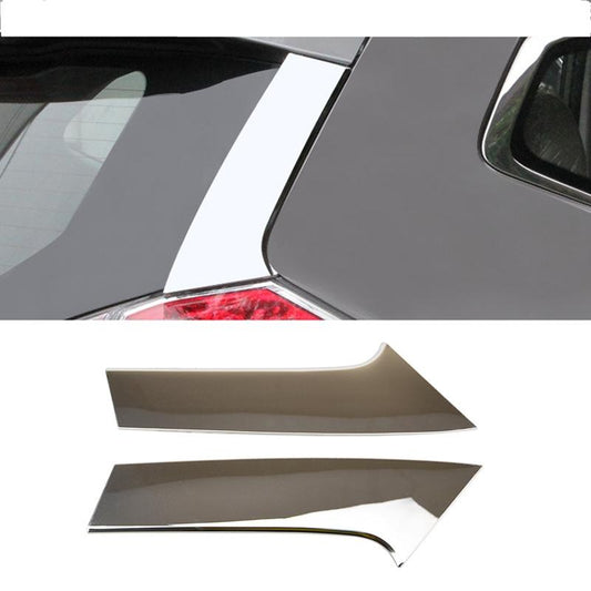 Nissan X-Trail T32 Chrom Fenster Hinten Zierleiste Zierstab Abdeckung