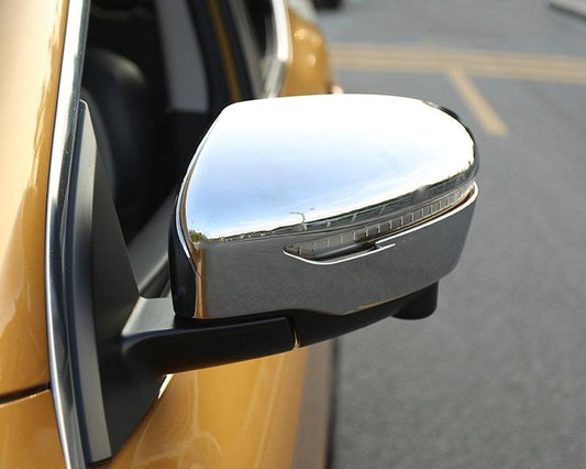 Nissan X-Trail T32 Chrom Rückspiegel Seitenspiegel Abdeckung Blende Rahmen