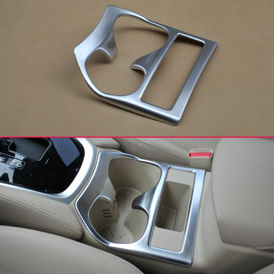 Nissan X-Trail T32 Chrom Mittelkonsole Getränke Becher Wasser Halter Abdeckung