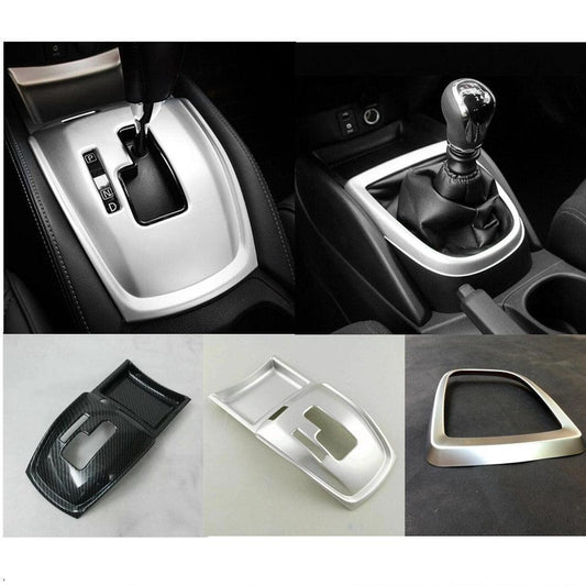 Nissan X-Trail T32 Chrom Carbon Getriebe Gehäuse Abdeckung Rahmen