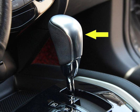 Nissan Qashqai J11 Chrom Schaltknauf Schalthebel Abdeckung für Automatik
