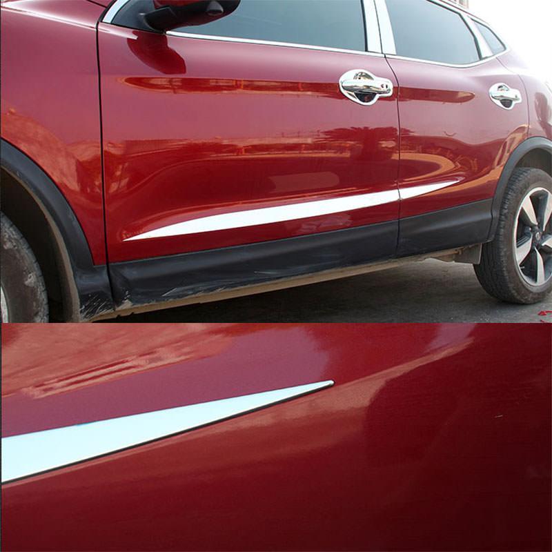 Nissan Qashqai J11 Chrom Zierleisten Seitenzierleisten Türleisten