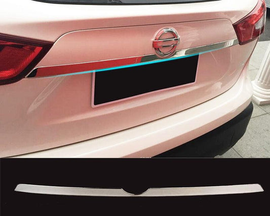 Nissan Qashqai J11 Chrom Kofferraum Gepäckraum Abdeckung Hinten Leiste