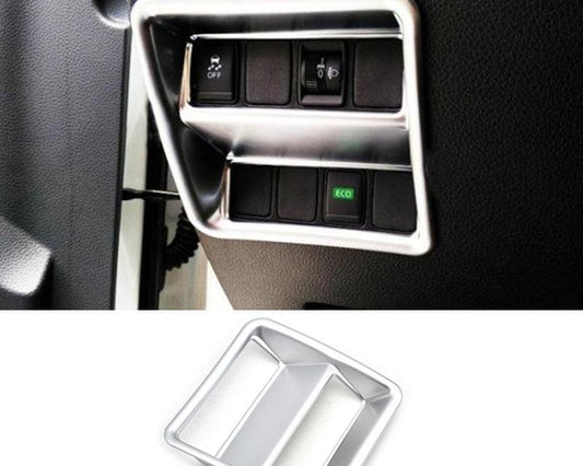 Nissan X-Trail T32 Chrom Licht Schalter Abdeckung Rahmen