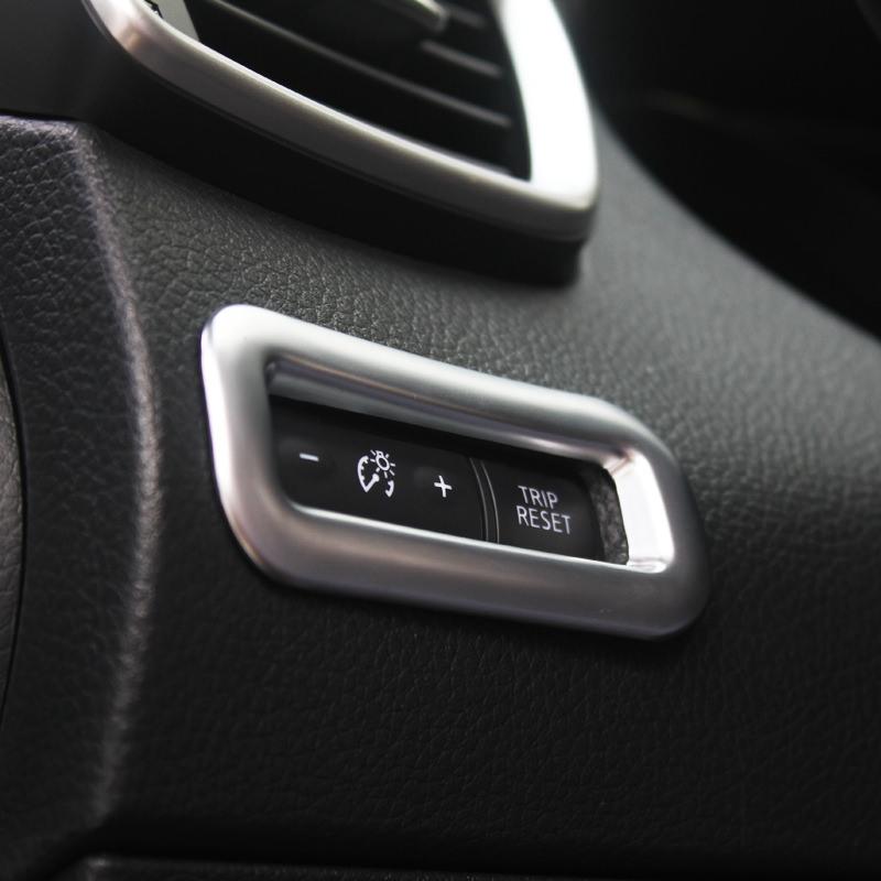 Nissan X-Trail T32 Chrom Armaturenbrett Lichteinsteller Schalter Abdeckung Rahmen