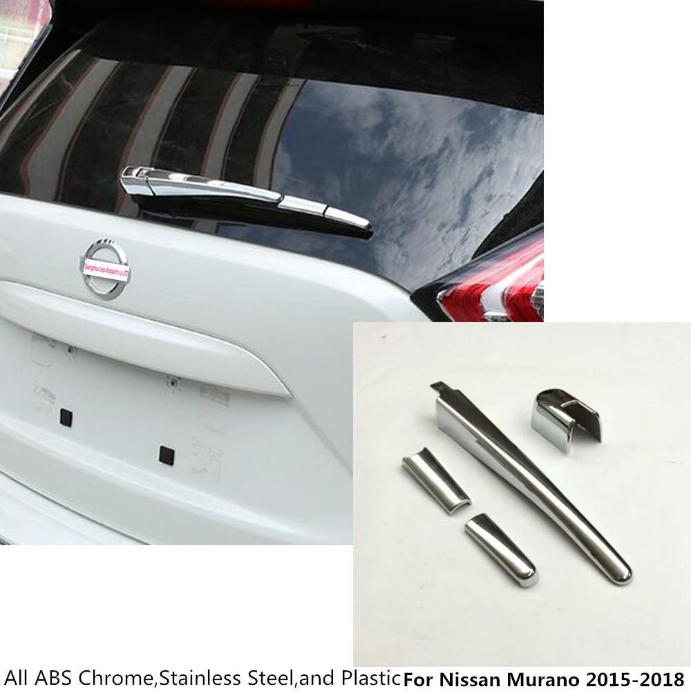 Nissan Murano Z52 Chrom Heck Wischerarm Scheibenwischer Abdeckung