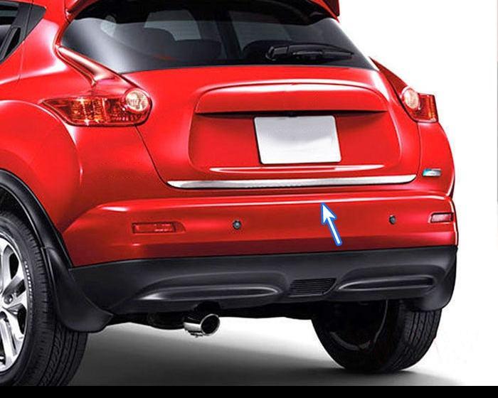 Nissan Juke F15 Chrom Kofferraum Gepäckraum Abdeckung Hinten Leiste