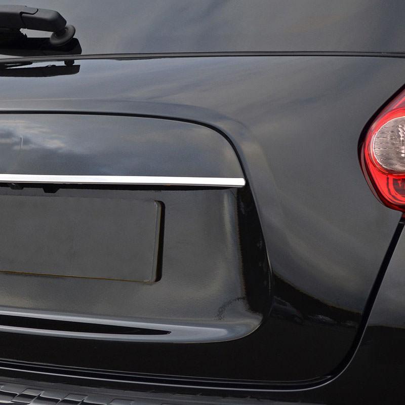 Nissan Juke F15 Chrom Kofferraum Gepäckraum Abdeckung Hinten Leiste