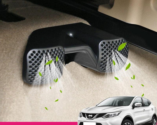 Nissan Qashqai J11 Chrom Luftdüsen Lüftung Rear Hinten Sitz