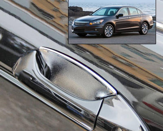 Honda Accord Chrom Außen Türgriff Schalen Mulden Tür Kappen Abdeckung