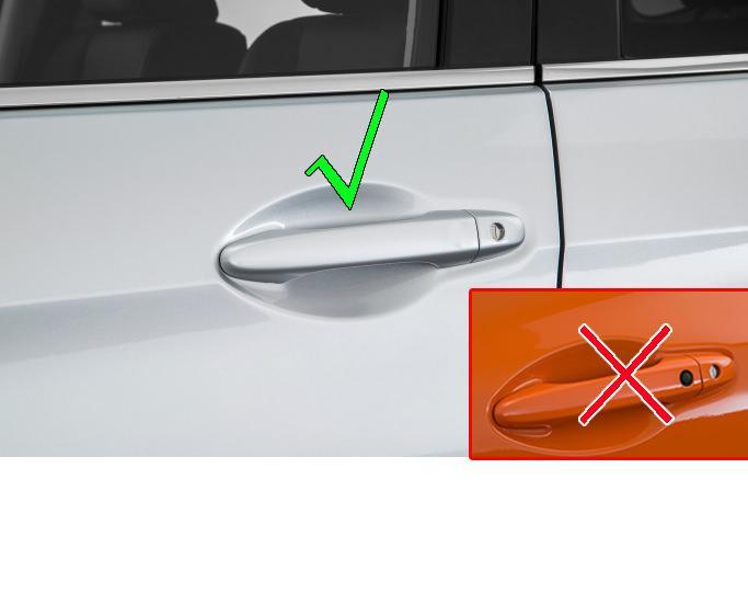 Honda CRV Chrom Türgriff Außen Tür Abdeckung Rahmen
