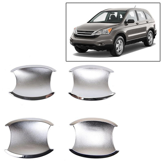 Honda CRV Chrom Außen Türgriff Schalen Mulden Tür Kappen Abdeckung