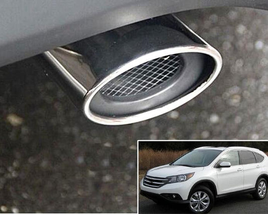 Honda CRV Edelstahl Auspuff Blende Endrohr Schalldämpfer Abdeckung