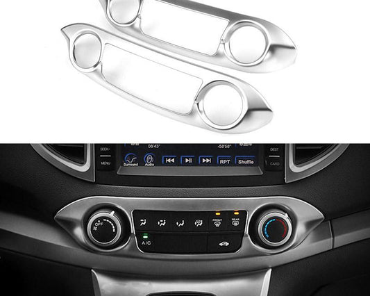 Honda CRV Chrom Klimabedienteil Mittelkonsole Armaturenbrett Rahmen Abdeckung