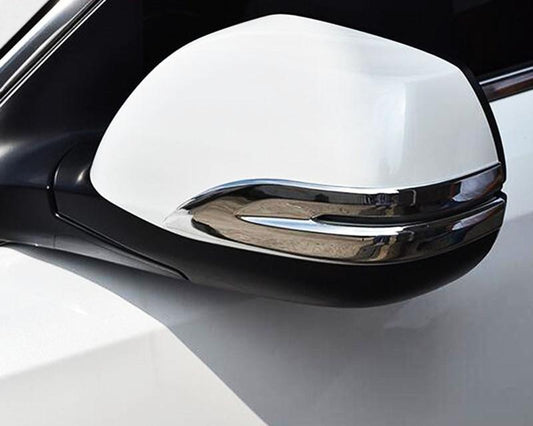 Honda CRV Chrom Rückspiegel Seitenspiegel Abdeckung Blende Rahmen